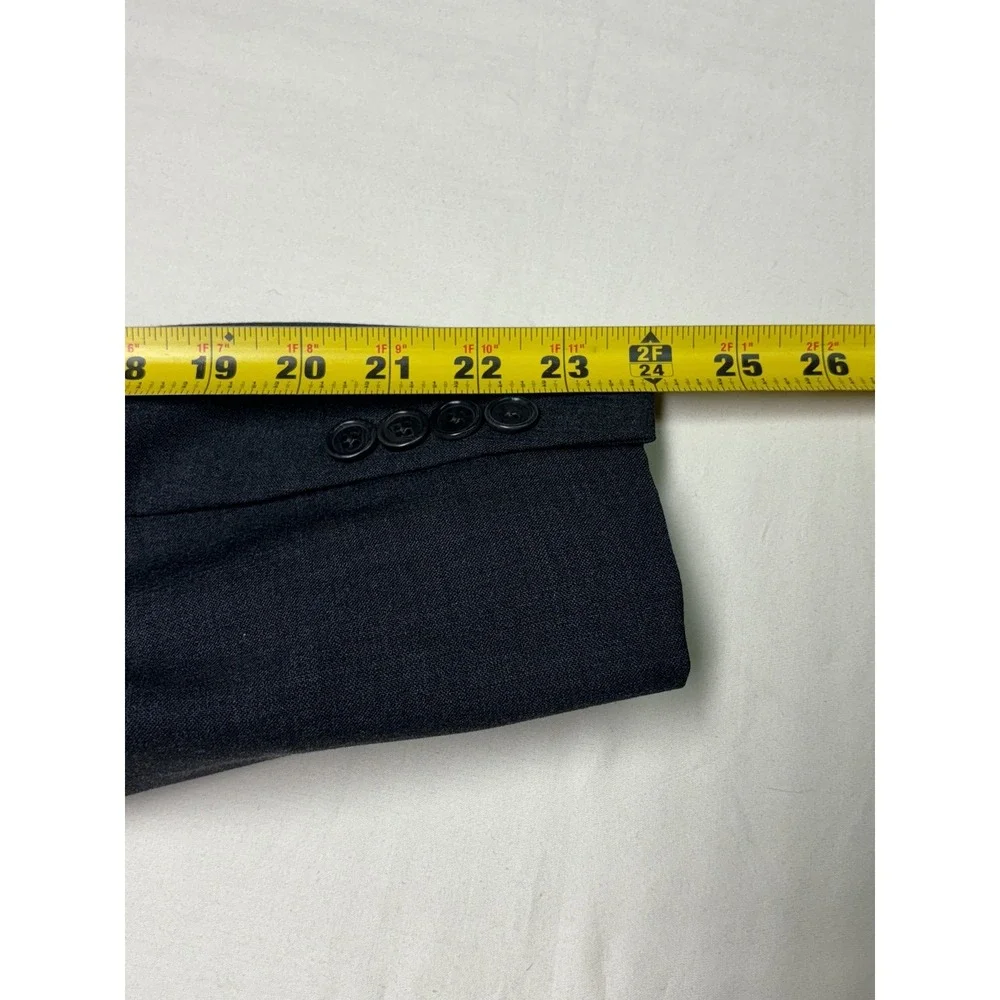 Brooks Brothers 346 Men's NAVY color Wool‎ Blend Suit Blazer Jacket 43R Stretch